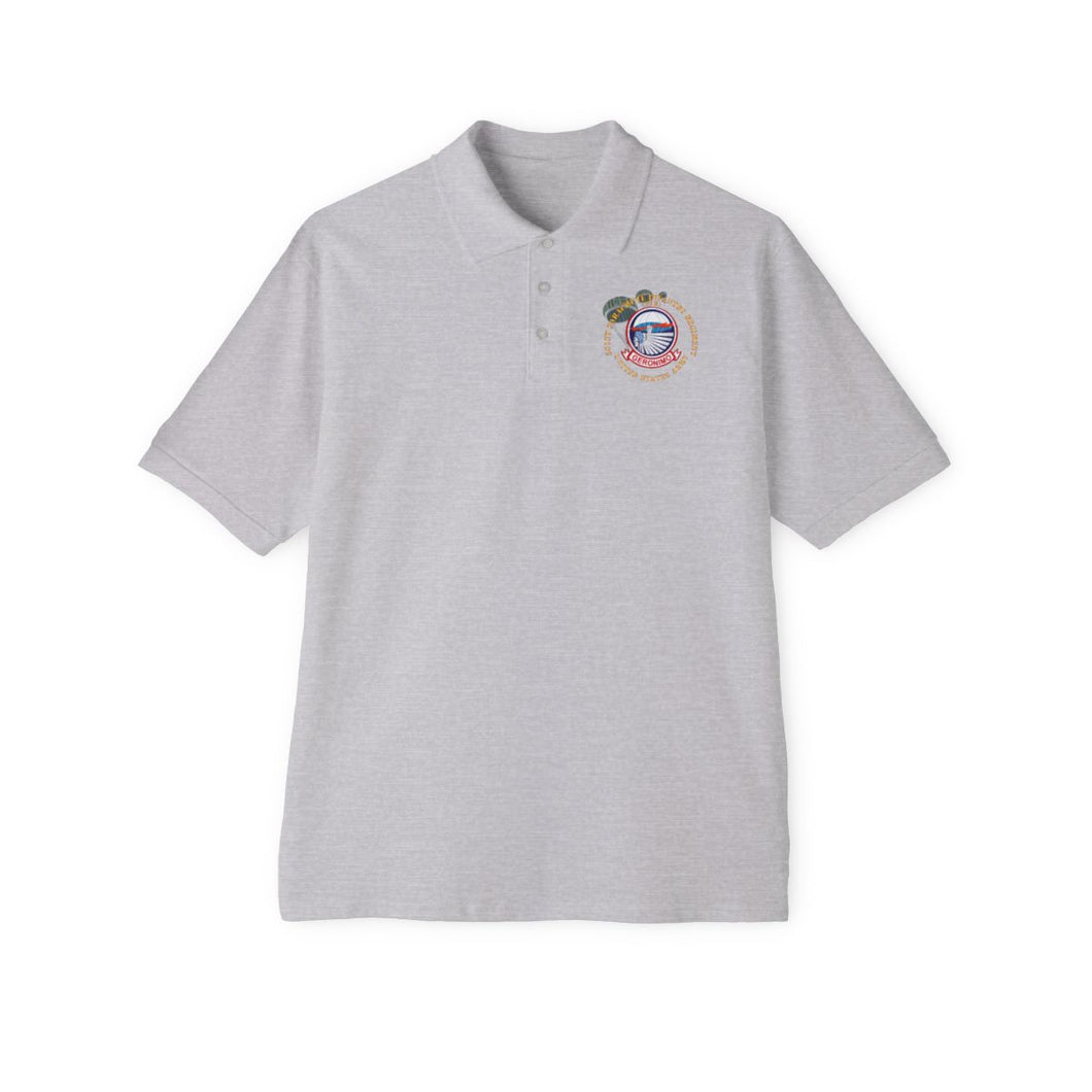 Men's Piqué Polo - 501st Infantry Regiment - US Army