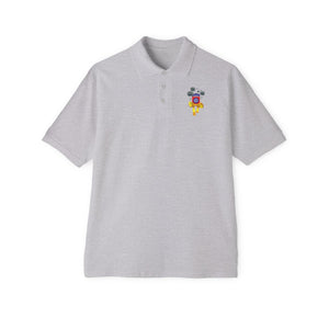 Men's Piqué Polo - Yellow Ribbon - Support Our Troops - 82nd Airborne w Jumpers