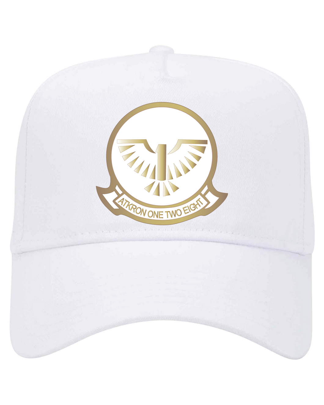 Attack Squadron 128 - Golden Intruders - Snapback Hat - Film to Garment (FTG)