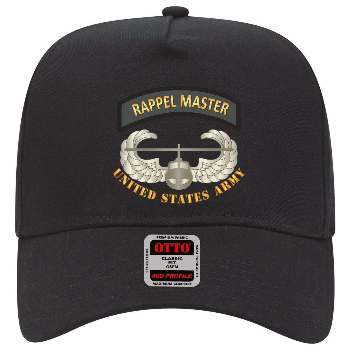 Baseball Cap - Rappel Master Tab w Air Assault Badge - US Army – MIP ...