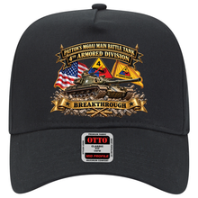 Load image into Gallery viewer, Baseball Cap - 4th Armored Division - PATTON'S M60A1 Main Battle Tank - Breakthrough
