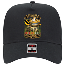 Load image into Gallery viewer, Baseball Cap - 1st Battalion 8th Cavalry, Delta Company - w SSI - DUI - Helo - Patrol - 3D - Enhanced
