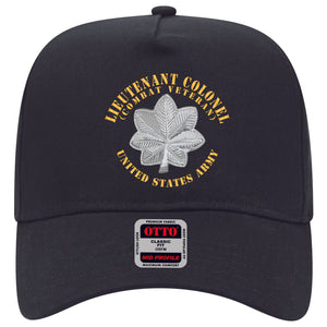 Baseball Cap - Lieutenant Colonel - LTC - Combat Veteran - V1