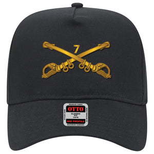 Baseball Cap - Army - 7th Cavalry Branch wo Txt