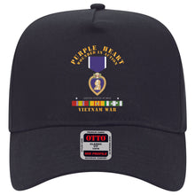 Load image into Gallery viewer, Baseball Cap - Purple Heart - WIA w VN SVC
