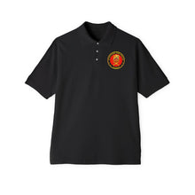 Load image into Gallery viewer, Men&#39;s Piqué Polo - 1st Bn 83rd Artillery Veteran w Branch
