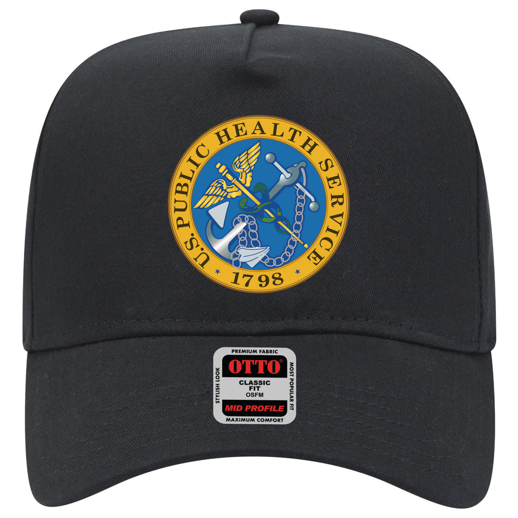 Baseball Cap - USPHS - United States Public Health Service Seal - Color