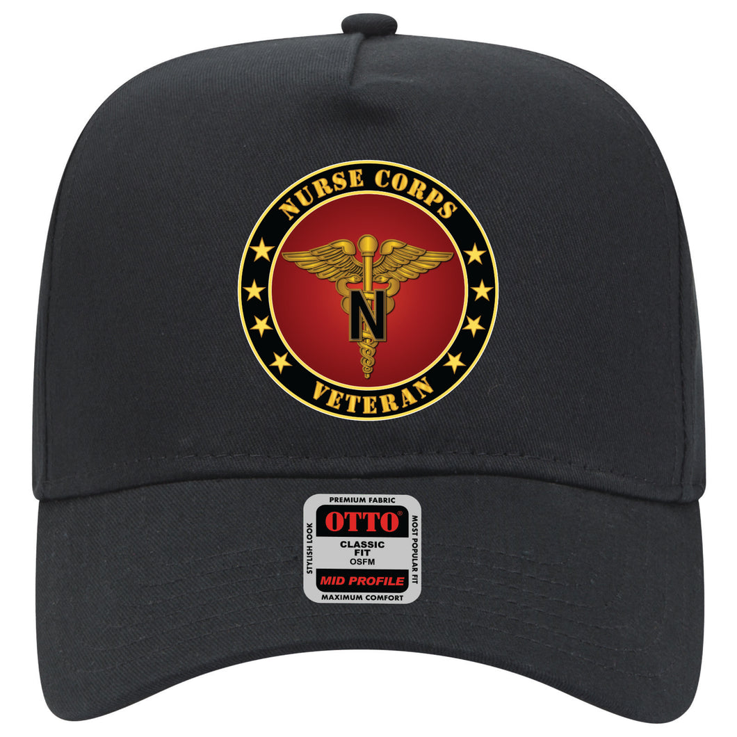 Baseball Cap - Army - Nurse Corps Veteran