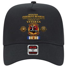 Load image into Gallery viewer, Baseball Cap - Operation Inherent Resolved - SPMAGTF 19.2
