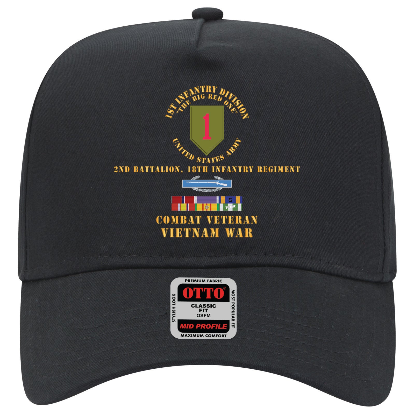 1st Infantry Division Big Red One Baseball Cap | MIP Brand Store