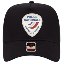 Load image into Gallery viewer, Baseball Cap - Police Nationale France Police Patch Blanc
