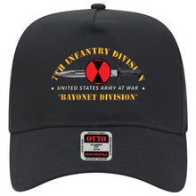 Load image into Gallery viewer, Baseball Cap - 7th Infantry Division - Bayonet Division
