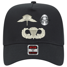 Load image into Gallery viewer, Baseball Cap - Army - Basic Abn Wings, HALO, Basic Scuba - Rev X 300
