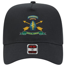 Load image into Gallery viewer, Baseball Cap - Special Forces - SSI w Tab - Br - Ribbon X 300
