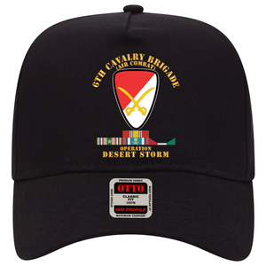 Baseball Cap - 6th Cavalry Bde - Desert Storm w DS Svc X 300