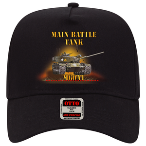 Baseball Cap - Main Battle Tank - M60A1 w Fire- Right Face X 300