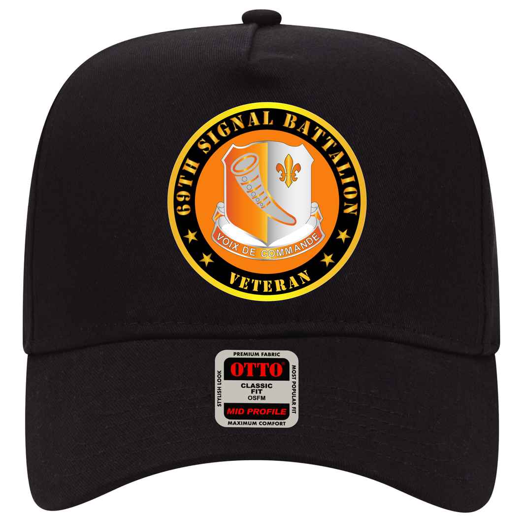 Baseball Cap - 69th Signal Battalion - Veteran