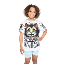Load image into Gallery viewer, Kids Sports Jersey (AOP) - Astronaut Cat
