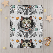 Load image into Gallery viewer, Toddler Blanket - Astronaut Cat
