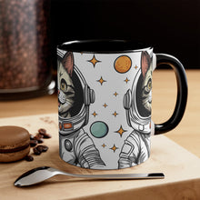 Load image into Gallery viewer, Accent Mug - Astronaut Cat
