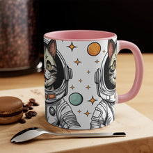 Load image into Gallery viewer, Accent Mug - Astronaut Cat
