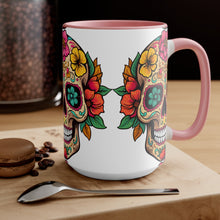 Load image into Gallery viewer, Accent Mugs - Coco Floral Skull
