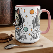 Load image into Gallery viewer, Accent Mug - Astronaut Cat
