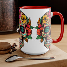 Load image into Gallery viewer, Accent Mugs - Coco Floral Skull
