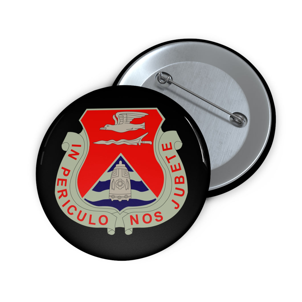 Custom Pin Buttons - Army - 31st Field Artillery wo Txt