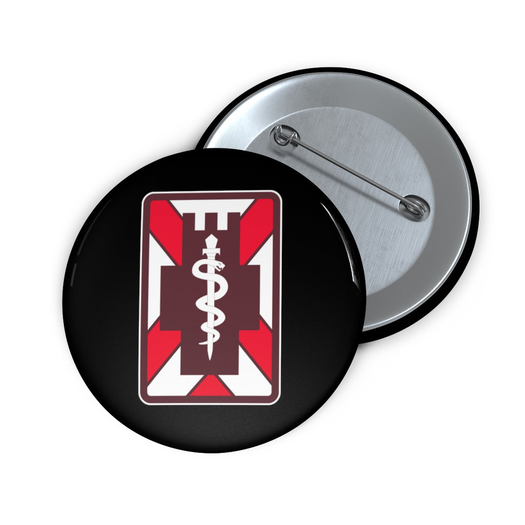 Custom Pin Buttons - Army - 5th Medical Brigade wo Txt