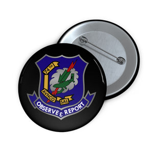 Custom Pin Buttons - Army - 74th Aviation Company wo Txt