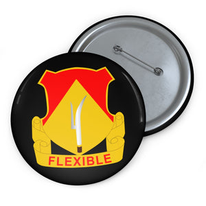 Custom Pin Buttons - Army - 94th Field Artillery Regiment  wo Txt