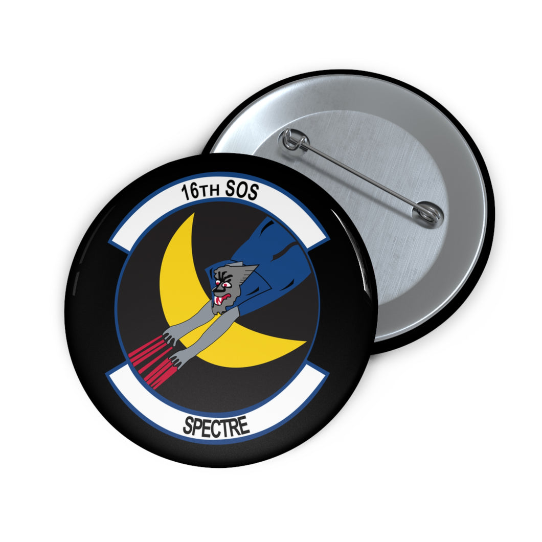 Custom Pin Buttons - SOF - 16th SOS 1994  wo Txt