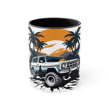 Load image into Gallery viewer, Accent Mug - Retro Off-Road Vehicle
