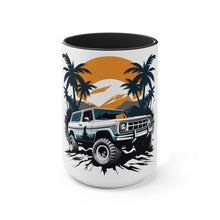 Load image into Gallery viewer, Accent Mug - Retro Off-Road Vehicle
