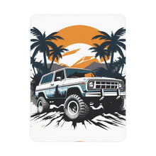 Load image into Gallery viewer, Toddler Blanket - Retro Off-Road Vehicle
