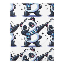 Load image into Gallery viewer, Baby Swaddle Blanket - Cute Panda Dancing
