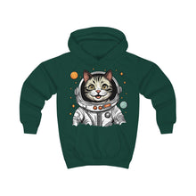 Load image into Gallery viewer, Kids Hoodie - Astronaut Cat
