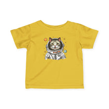 Load image into Gallery viewer, Infant Tee - Astronaut Cat

