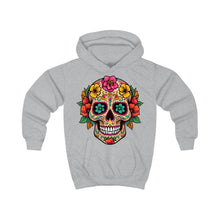 Load image into Gallery viewer, Kids Hoodie - Coco Floral Skull
