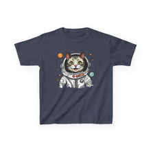 Load image into Gallery viewer, Kids Tee - Astronaut Cat
