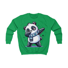Load image into Gallery viewer, Kids Sweatshirt - Cute Panda Dancing
