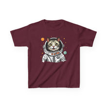 Load image into Gallery viewer, Kids Tee - Astronaut Cat
