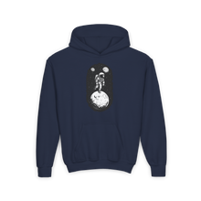 Load image into Gallery viewer, Youth Heavy Blend Hooded Sweatshirt - Cosmic Adventure
