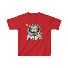 Load image into Gallery viewer, Kids Tee - Astronaut Cat
