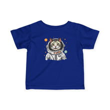 Load image into Gallery viewer, Infant Tee - Astronaut Cat
