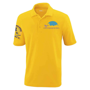 MENS Performance Polo Shirt - Buffalo Soldiers - City Ranch