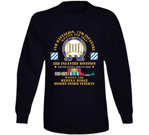 Army - 4th Battalion, 7th Infantry - 3rd Infantry Div - Battle Medina Ridge - Desert Storm Veteran X 300 Classic T Shirt, Crewneck Sweatshirt, Hoodie, Long Sleeve