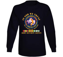 Load image into Gallery viewer, Army - 176th Rrfs - First In Last Out - Ssi - In God We Trust - Asa W Vn Svc X 300 Classic T Shirt, Crewneck Sweatshirt, Hoodie, Long Sleeve
