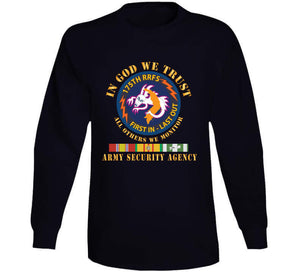 Army - 176th Rrfs - First In Last Out - Ssi - In God We Trust - Asa W Vn Svc X 300 Classic T Shirt, Crewneck Sweatshirt, Hoodie, Long Sleeve